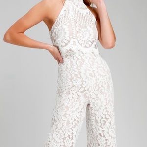 Lulus lace white jumper